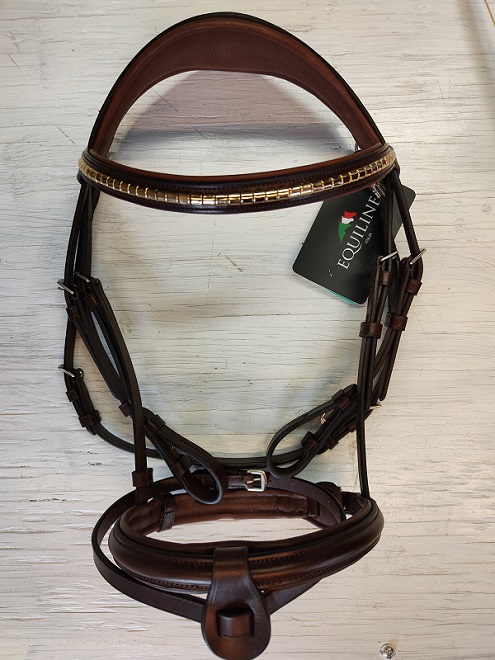 TESTIERA ANATOMICA EQUILINE NEW CLINCHER Testiera 